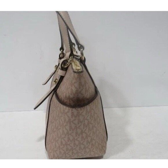 Michael Kors Sullivan Logo Print Tote Bag - Pink/Gold Chiccore Fashionista - Picture 7 of 7